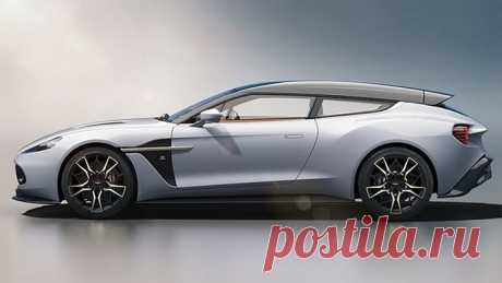 Aston Martin показал новые фото роскошного Vanquish Zagato Shooting Brake - новости - LiveCars.Ru