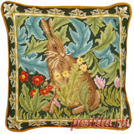 Bothy Threads Woodland Hare Tapestry - William Morris - Needlepoint Kit - 123Stitch
