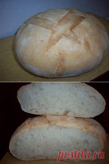 Простой хлеб на закваске : Хлеб, батоны, багеты, чиабатта