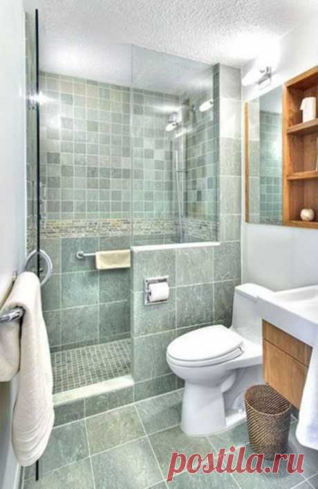 Малогабаритные ванные комнаты: Идеи, которые помогут организовать все в крошечном помещении