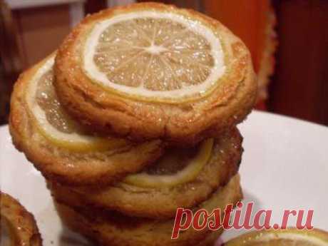 Миндальное печенье с дольками лимона | Подружки
