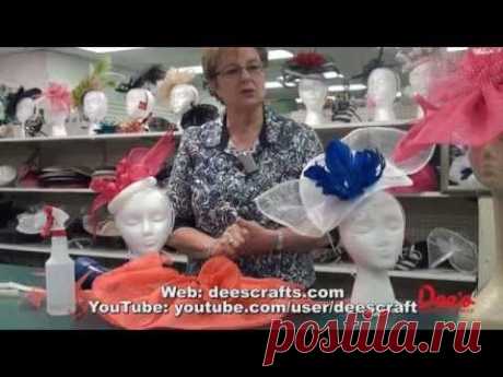 Sinamay Basics with Kathy