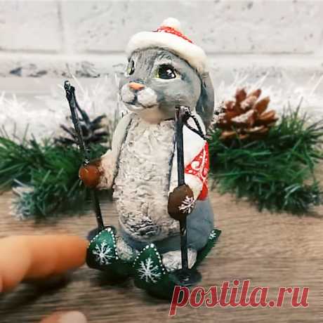 Кролик из ваты своими руками. Мастер-класс | Креаликум
