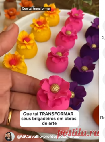 Vem aprender produzir mini flores de açúcar - YouTube