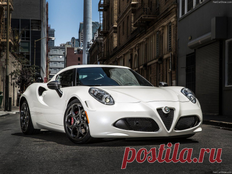 2015 Alfa Romeo 4C Coupe US-Version White | Car Pictures