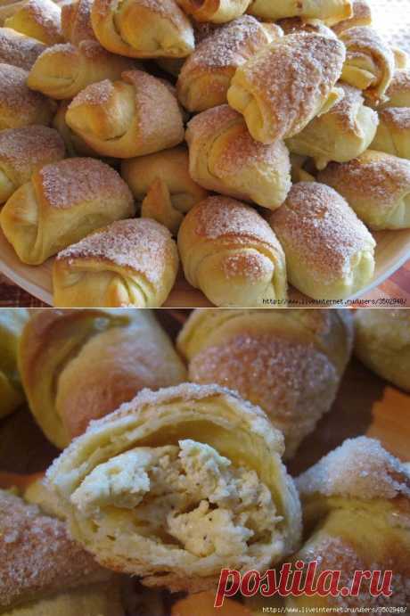 Рогалики на кислом молоке