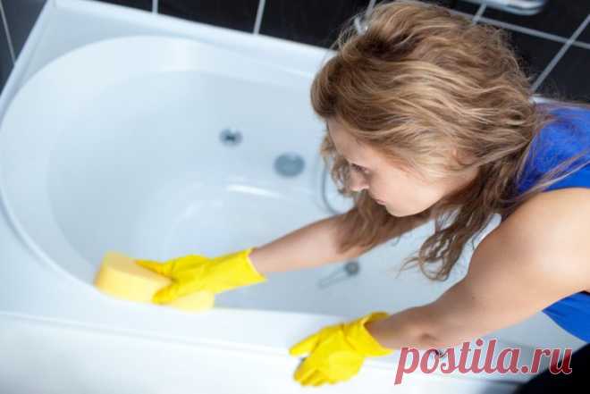 Как сделать ванну идеально чистой / Домоседы