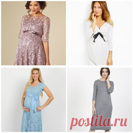 Vestidos de maternidad 2018; moda de ropas de maternidad