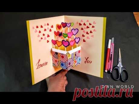 Beautiful Friendship Day Greeting Card Idea | DIY Birthday pop-up card |GREETING cards for Birthday