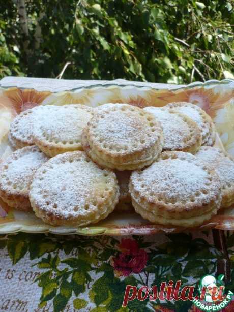 Творожное печенье с джемом – кулинарный рецепт