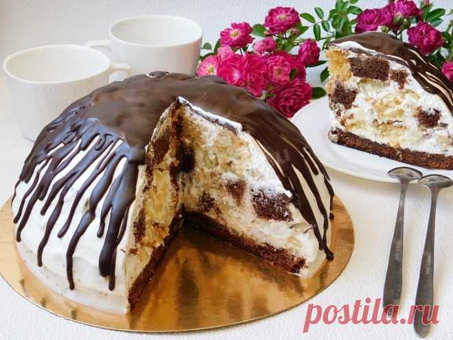 Классический торт Панчо с ананасами рецепт с фото пошагово и видео - 1000.menu