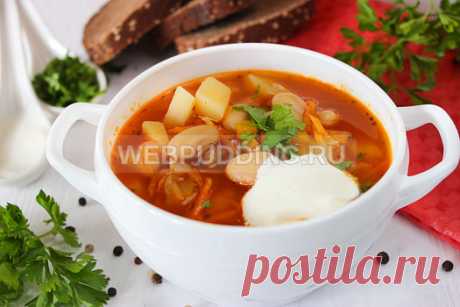 Фасолевый суп из консервированной фасоли | Как приготовить на Webpudding.ru