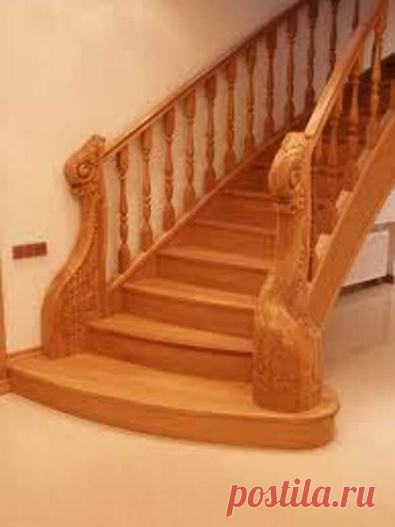 Красивые деревянные лестницы. | ВСЁ ДЛЯ ДОМА