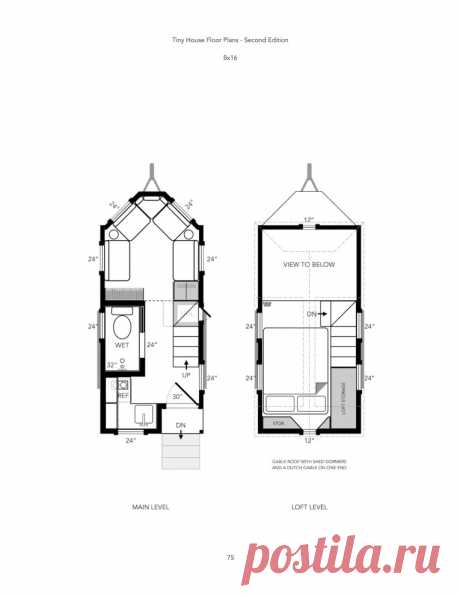 Michael Janzen's New Tiny House Floors Plans Book Is Loaded With Clever Designs (2021) + Giveaway