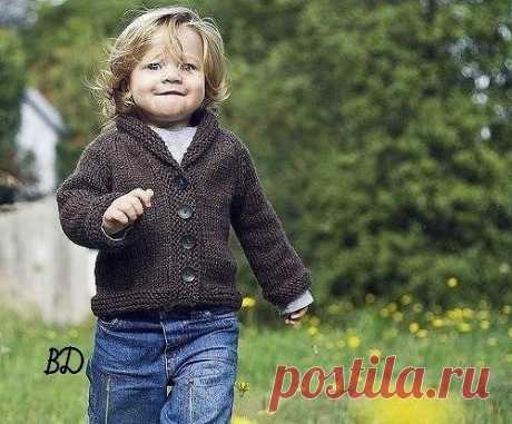 ​Стильный кардиган для мальчика