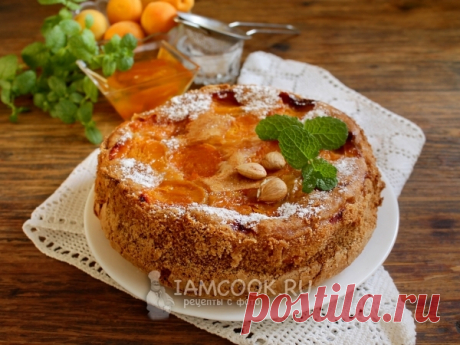 Пирог с замороженными абрикосами — рецепт с фото Простой в приготовлении и вкусный абрикосовый пирог из замороженных плодов выручает и зимой, и летом.