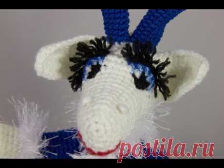 Ноздри для козы - вязание крючком - Crochet nostrils