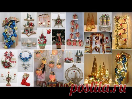Jute craft Christmas decorations ideas 2022