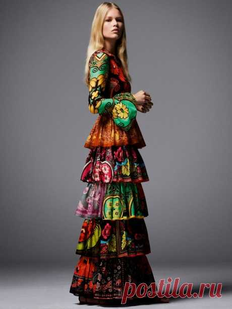 Анна Юэрс (Anna Ewers) в фотосессии Даниеля Джексона (Daniel Jackson) для журнала Vogue UK (февраль 2015)