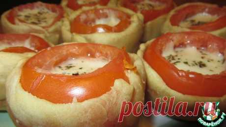 Фаршированные помидоры в тесте для пиццы Кулинарный рецепт