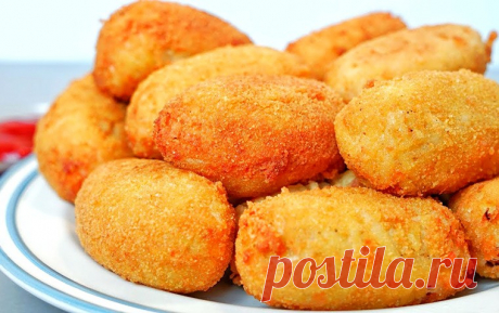 Картофельные пирожки с сосисками и сыром | Рецепты на SuperKuhen.ru