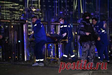 ФСБ сообщила о 40 погибших во время стрельбы в «Крокус Сити Холле»