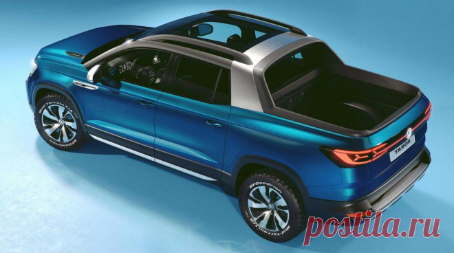Volkswagen показал классный концепт пикапа Tarok - Top Gear
