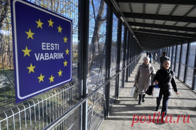 Эстонская полиция известила своих граждан о возможном закрытии границы с РФ. КПП в Нарве может временно приостановить работу.