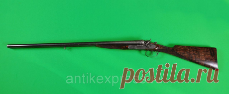 Старинное ружье L. BRANCOUAERT 
Двуствольная полнозамочная курковка калибра 12/65, начала 20-го века одного из редчайших бельгийских мастеров L. BRANCOUAERT