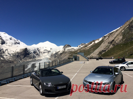 BMW M4 и Audi TT в Альпах (часть 2/2)