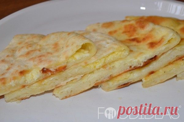Хачапури с адыгейским сыром - рецепт приготовления с фото