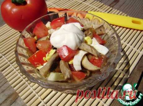 Салат-коктейль с грибами – кулинарный рецепт