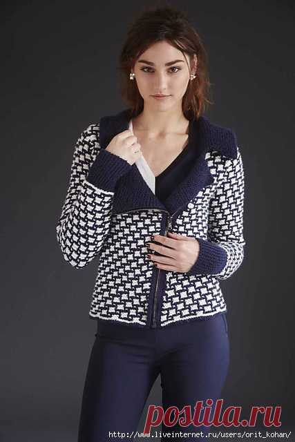 Вязаная куртка Mosaic Bomber Jacket от Teva Durham