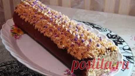 Шоколадный рулет к празднику.......Chocolate roll – Светлана Чернова