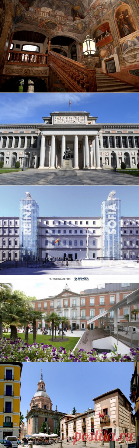 Каталог Основных музеев Мадрида ,адреса, часы работы, цены на билеты , экскурсии в Музеи Мадрида с официальным , лицензированным гидом