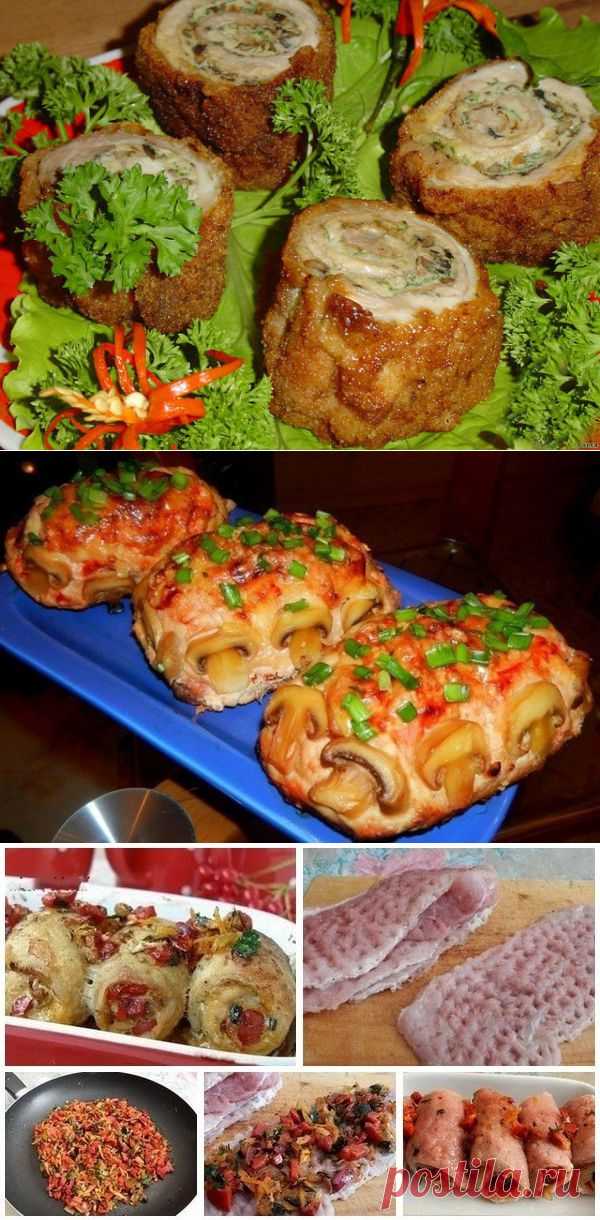 ТОП-6 ВКУСНЮЧИХ МЯСНЫХ РУЛЕТОВ НА СТОЛ