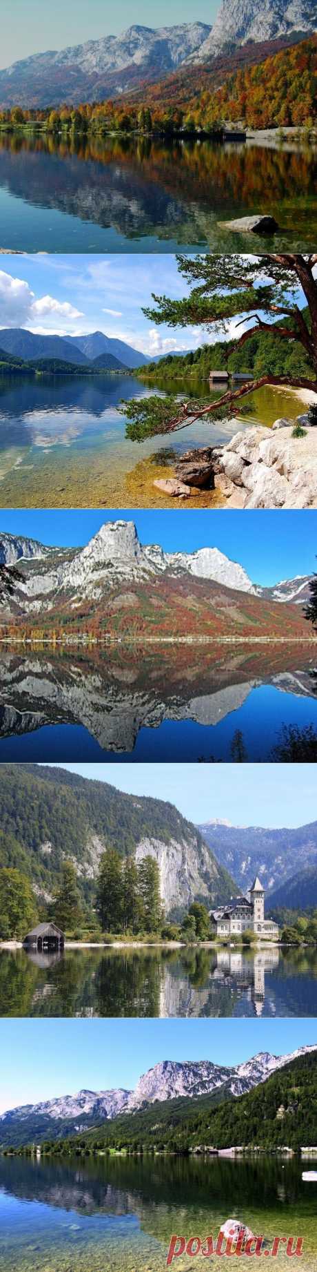 Грундльзеe (нем. Grundlsee) — озеро расположенное в Штирии, в Альпах, на юге Мёртвых Гор, неподалёку от Бад-Ауззее. Озеро отличается очень высоким качеством воды (вода в озере пригодна для питья). Температура воды в озере летом может достигать 25 градусов. На озере запрещены к использованию транспортные средства, оборудованные двигателями внутреннего сгорания.