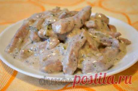 Мясо с солеными огурцами - рецепт с пошаговыми фото