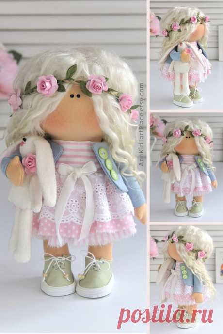 Love gift idea portrait doll for your family Doll handmade | Etsy