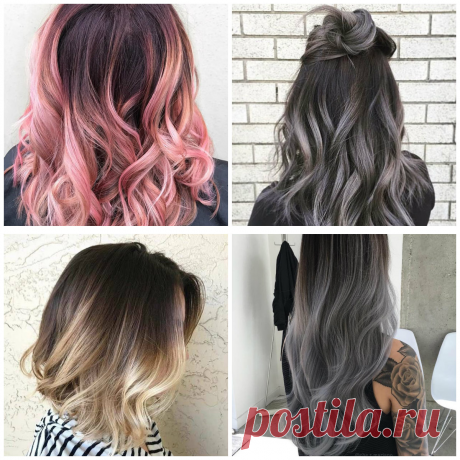 Ombre hair color 2019: how to choose hue for coloring in ombre technique