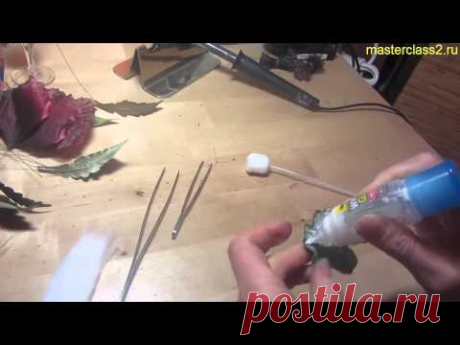Корбочка мака из фома