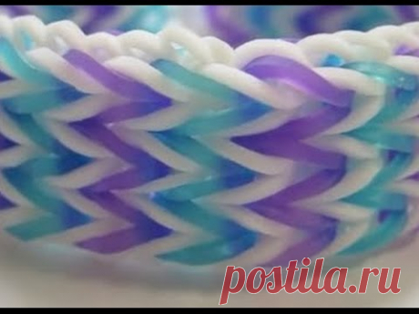 Как сделать чехол на ручку, карандаш, крючок из резинок Rainbow Loom. Поделки с детьми!