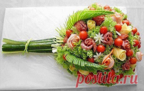 Как украсить стол к празднику
Украшение блюд.