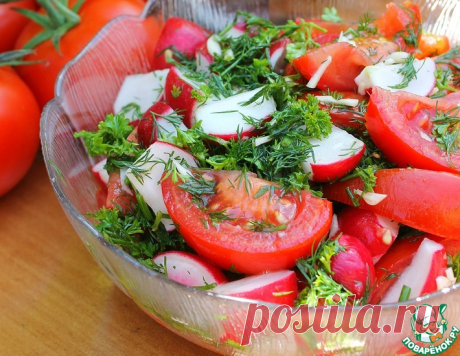 Салат к шашлыку и не только – кулинарный рецепт