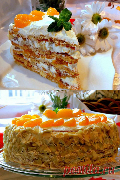 Торт с рикоттой и фруктами - Леди Mail.Ru
