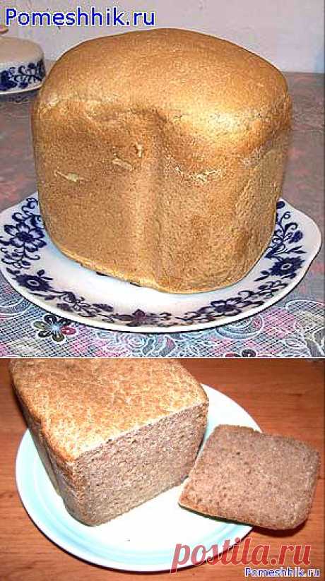 Хлеб на закваске пшеничный с отрубями
