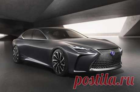 Новый Lexus LS поедет на водороде