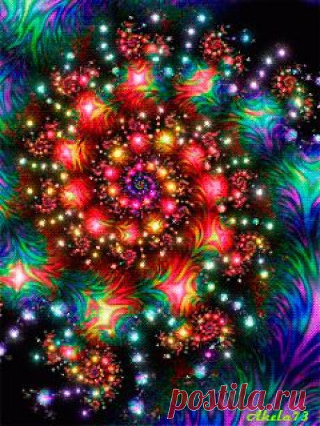 Changing your perspective, changes your experience. . . [ fractal spiral -- GIF ]