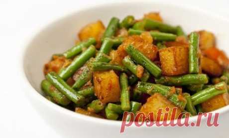 Карри с картофелем и стручковой фасолью рецепт – индийская кухня, веганская еда: основные блюда. «Еда»