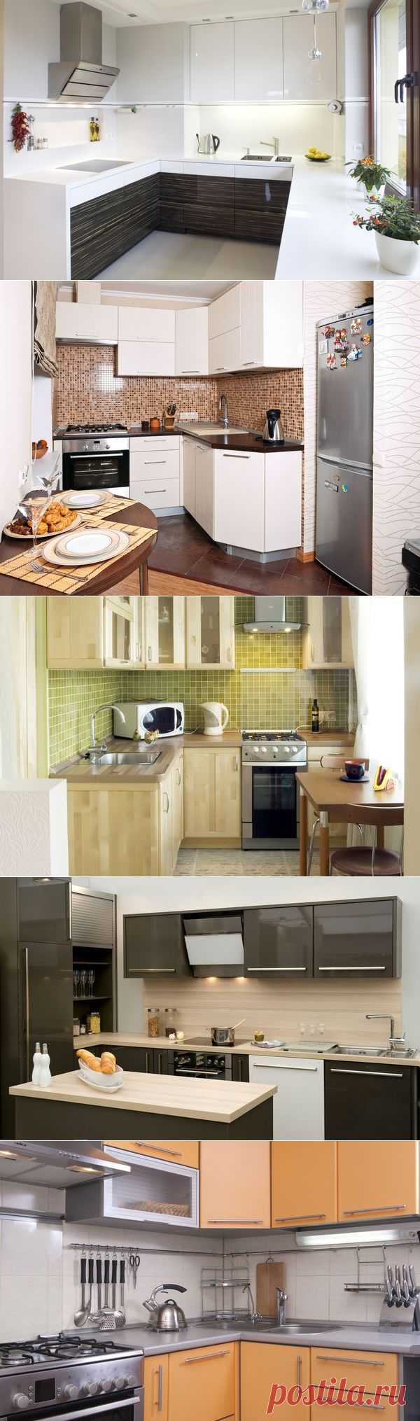 Дизайн маленькой кухни: 26 способов «увеличить» пространство
